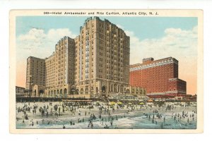NJ - Atlantic City. Hotel Ambassador & Ritz Carlton