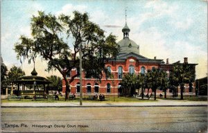 Postcard Hillsborough County Courthouse in Tampa, Florida