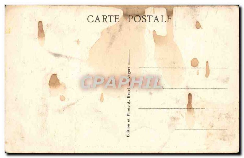 Old Postcard The Viaduct Laval Mayenne