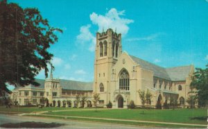 USA Highland Park Methodist Church Dallas Texas Chrome Postcard 03.34