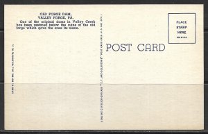Pennsylvania, Valley Forge - Old Forge Dam - [PA-285]