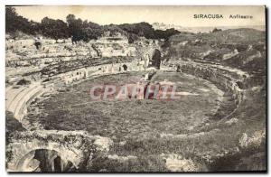 Postcard Old Siracusa Anfiteatro