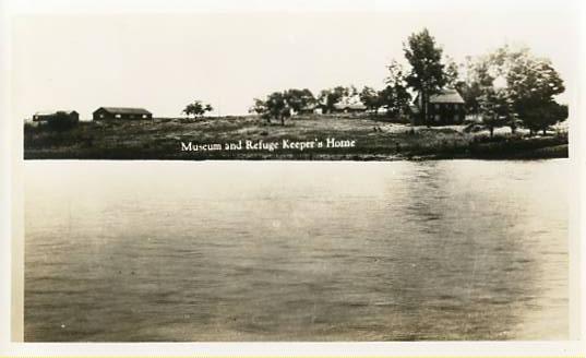 PA - Pymatuning Lake, Museum & Refuge Keeper's Home  *RPPC