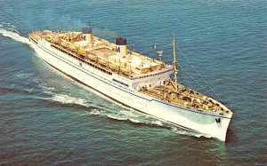 SS LURLINE~Matson Lines Luxury Passenger Liner  CRUISE SHIP  Vintage Postcard