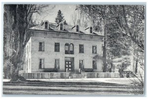 c1940 Historical Bowers Mansion Scottish Broom Washoe Valley Nevada NV Postcard