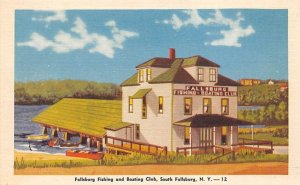 Fishing and Boating Club Fallsburg, New York NY  