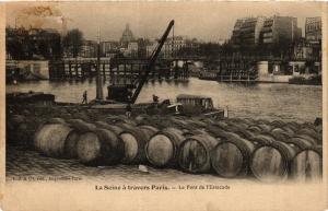 CPA PARIS 12e-La Seine á travers Paris-Le Pont de l'Estacade (322947)