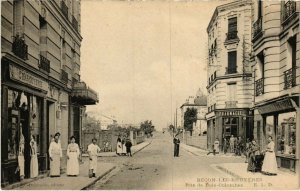 CPA Bécon-Les-Bruyéres - Rue de BOIS-COLOMBES (987068)