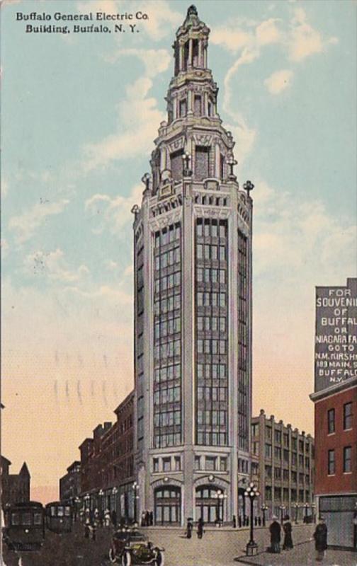 New York Buffalo General Electric Company Building 1912 Curteich
