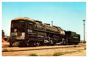 Postcard TRAIN SCENE Sacramento California CA AQ4437