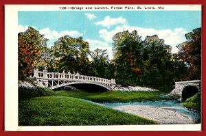 Missouri, St Louis - Bridge & Culvert - Forest Park - [MO-107]