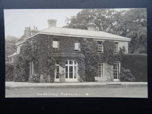 Suffolk RICKINGHALL The Rectory - Old RP Postcard