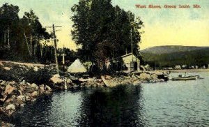 West Shore in Green Lake, Maine