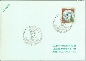 91845 - ITALY - POSTAL HISTORY - special cancellation LIVORNO: music 1992 MASCAGNI-