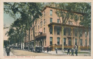 Saratoga Springs NY, New York - Old Autos at the Worden Hotel - WB