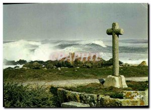 Modern Postcard Calvary at the seaside