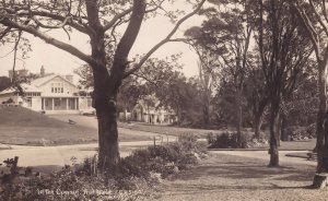 In The Domain Auckland New Zealand Real Photo Old Australia Postcard