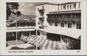 Venezuela Avila Hotel Caracas Vintage RPPC C135