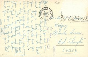 Swan 1958 postcard