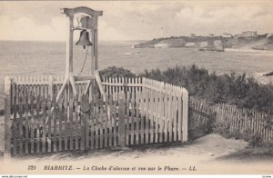 BIARRITZ, Pyrenees-Atlantiques, France, 1900-1910's; La Cloche d'alarme et vu...