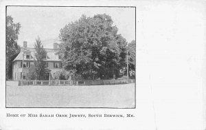 Sarah Orne Jewett South Berwick Maine 1905c postcard