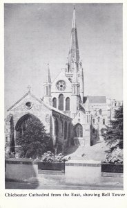 Sussex Postcard - Chichester Cathedral from The East - Showing Bell Tower ZZ2191