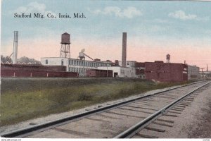 IONIA, Michigan, 1900-1910s; Stafford Mfg. Co., Railroad Tracks