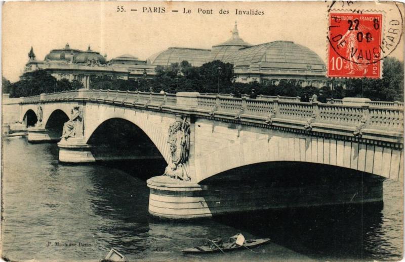 CPA PARIS 7e Le Pont des Invalides. (241447)