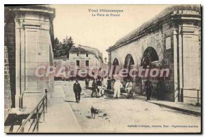 Old Postcard Toul Picturesque La Porte De France