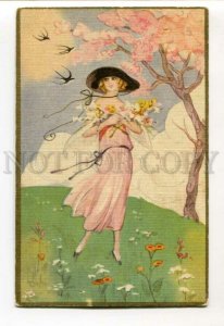 3106833 EASTER Girl ART DECO by CHIOSTRI 187 Ballerini Fratini