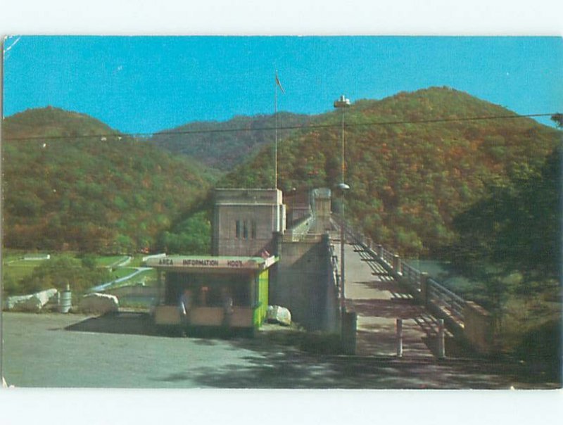 Pre-1980 DAM SCENE Hinton - Near Beckley West Virginia WV AF5804