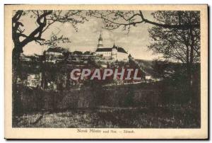 Postcard Old Nove Mesto Nad Met Zamek