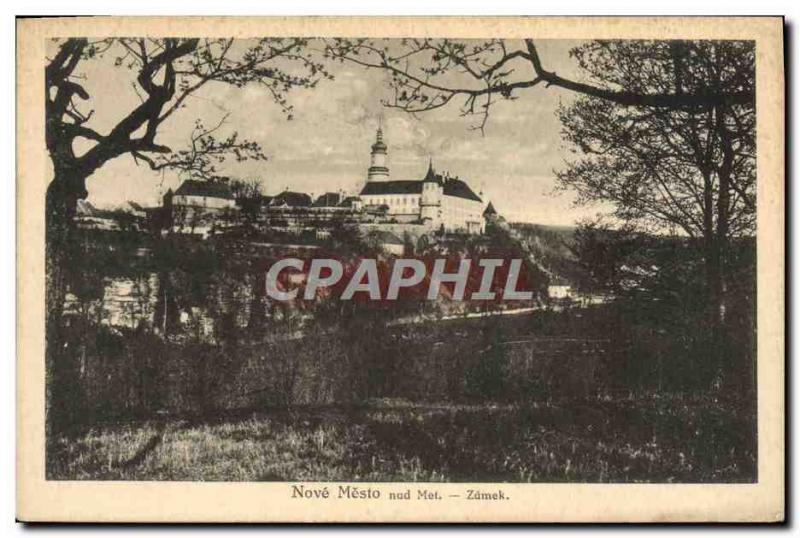 Postcard Old Nove Mesto Nad Met Zamek