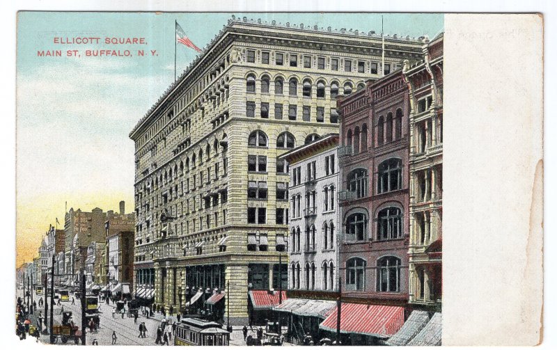 Buffalo, N.Y., Ellicott Square, Main St.