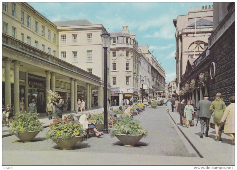 BATH , Somerset , England  , 50-70s : Stall Street Precinct