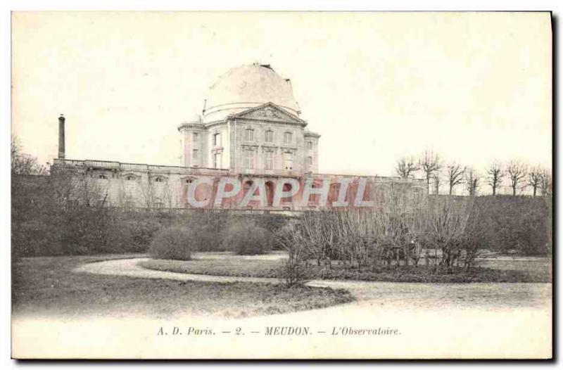 Old Postcard Astronomy Meudon L & # 39Observatoire