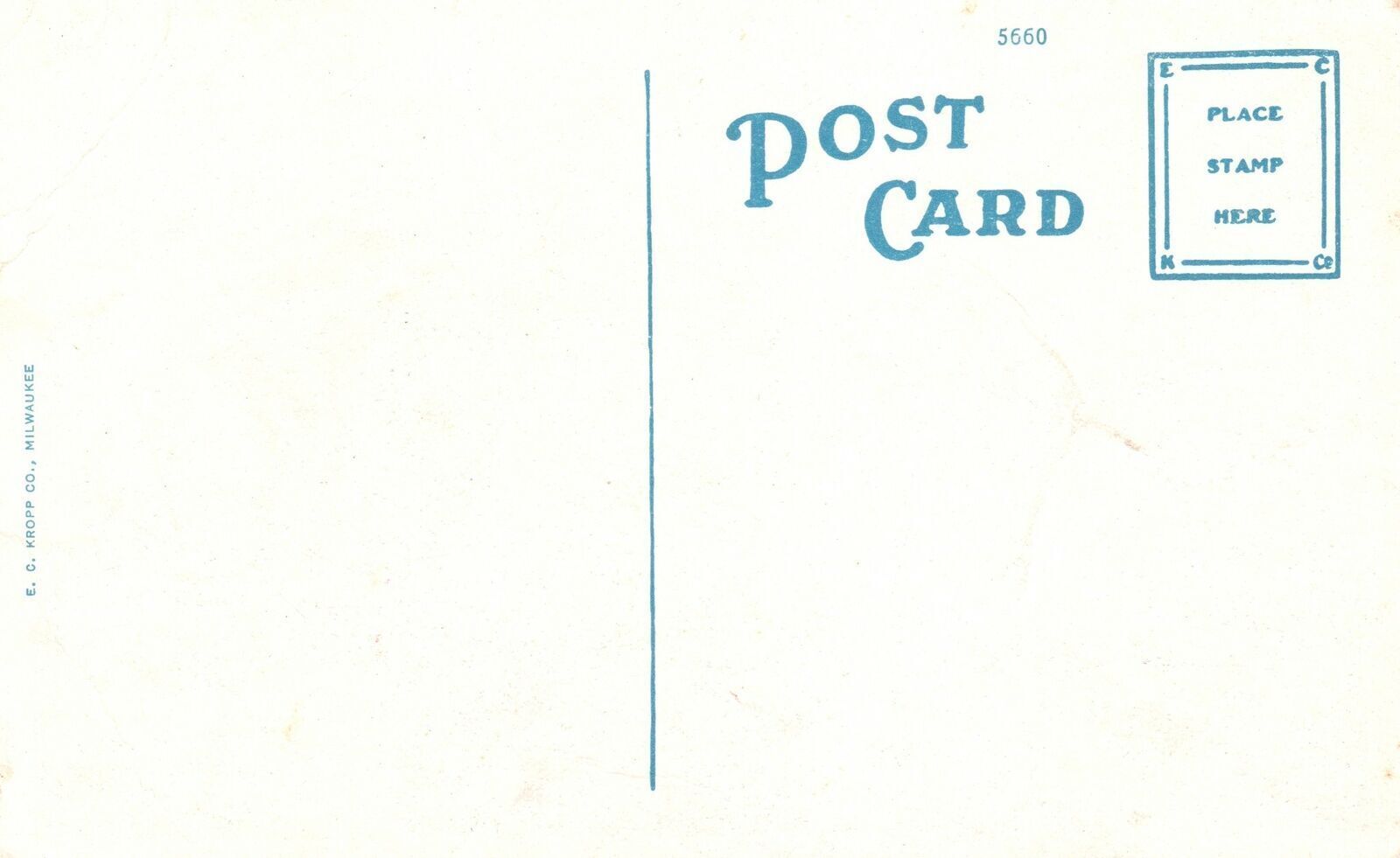 Vintage Postcard 1920's City Post Office Building Oskaloosa Iowa