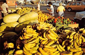 Fruit Stands in Oranjestad Aruba Unused 