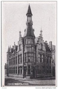 MENIN (West Flanders), Belgium, 1910-1920s; La Poste