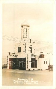 Postcard RPPC 1941 New Mexico Hidalgo Cafe coffee shop occupation 23-12021