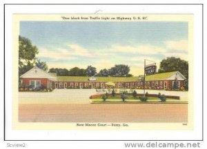 New Mecca Court, Perry, Georgia, 1930-40s