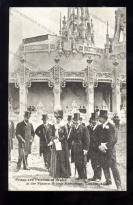 ROY072 - King Edward VII - At Franco British Exhibition 1908 - Postcard