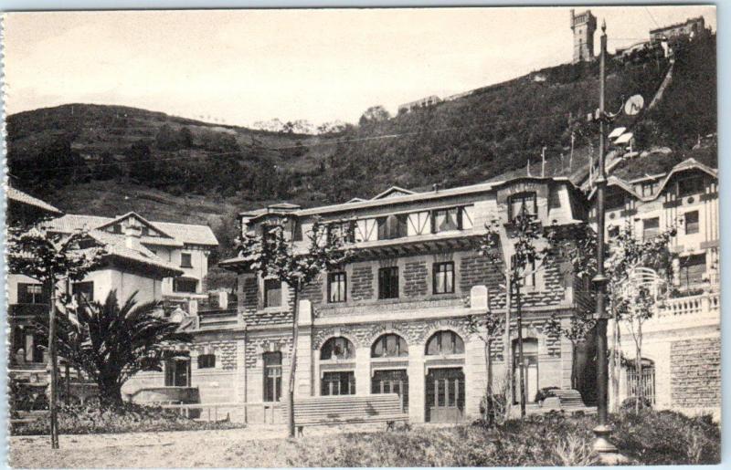 MONTE IGUELDO~SAN SEBASTIAN, Spain  Estacion Funicular Railroad c1910s Postcard 