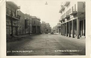 iraq, BAGHDAD BAGDAD, South End Rashid Street (1950s) Eldorado RPPC Postcard