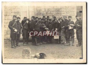 PHOTO CARD Army Soldiers Montigny sur Oise