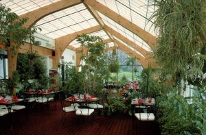 Kennebunkport, Maine - Terrace Dining Room at The Port House Inn - 1950s