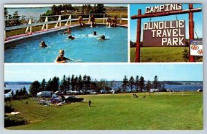 Dunollie Travel Park, Cornwall, Prince Edward Island, Vintage Multiview Postcard