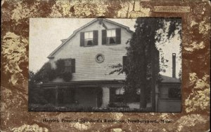 NEWBURYPORT MA Harriet Prescott Spofford's Residence c1910 Postcard