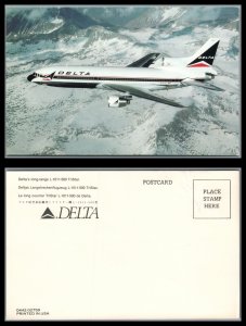 ABRO US Unused Card DELTA  Long Range L-1011-500 TRSTAR