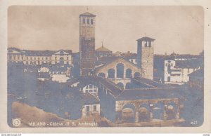 RP; MILANO, Lombardia, Italy, 1920-1940s; Chiesa Di S. Ambrogio